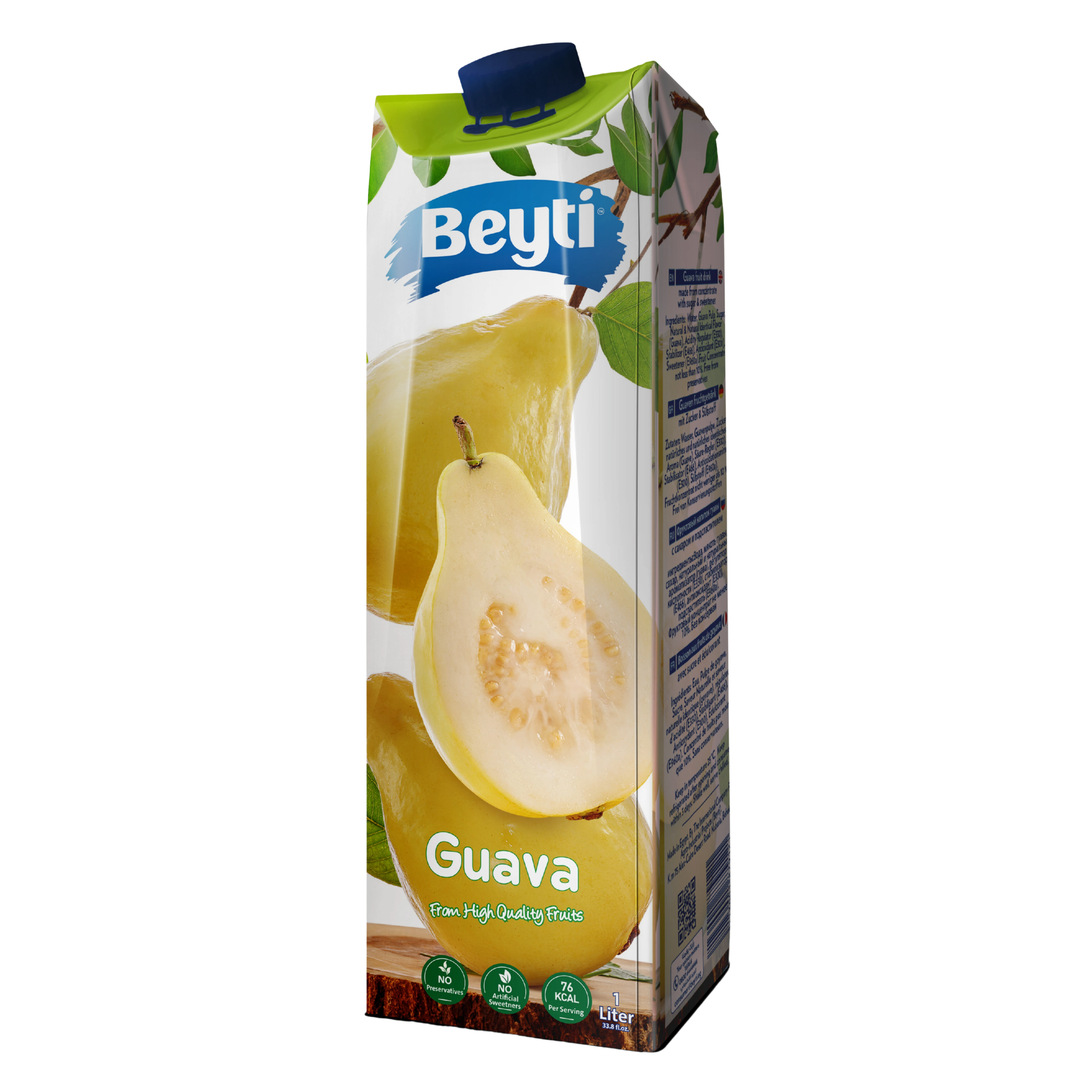 Beyti Guava Fruchtsaftgetränk, 1 Liter