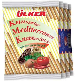 Ülker Mediteranos Salzstangen gewürzt