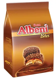 Albeni Snack mit Schokoladenüberzug