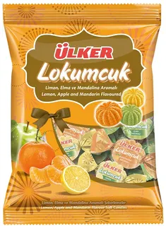 Ülker Lokumcuk Lokum-Fruchtgummi Zitrus
