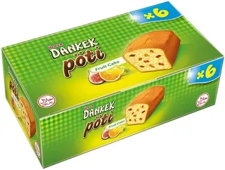 Dankek Pöti Minikuchen mit Früchten