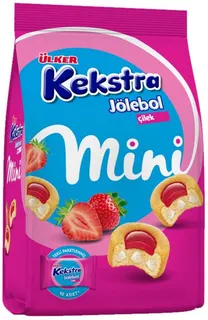 Kekstra Mini Minikuchen Erdbeere mit Gelee
