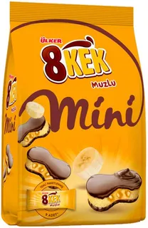 8Kek Minikuchen Banane