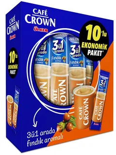 Cafe Crown 3in1 Instantkaffee Haselnuss