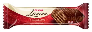 Laviva Gourmet Waffel mit Vollmilchschokolade