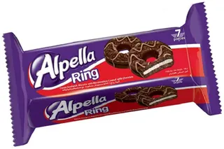 Alpella Ring Marshmallow-Kekse mit Schokoladenüberzug