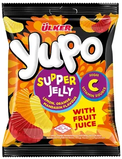 Yupo Süper Jeli mit Fruchtsaft und Vitamin C