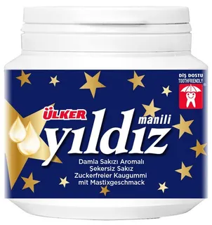 Yıldız zuckerfreies Kaugummi Mastix, Dose