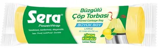 Sera Müllbeutel mit Zugband 60 l Zitrone