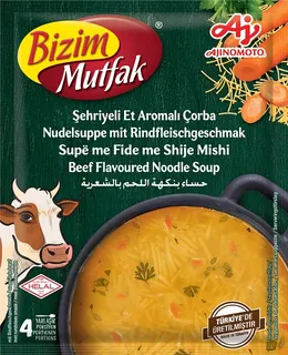 Bizim Mutfak Fadennudelsuppe mit Fleisch