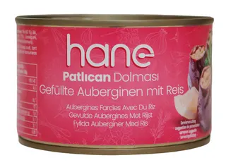 Hane gefüllte Auberginen