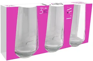 Lav Wassergläser „Lal“, 3er-Set