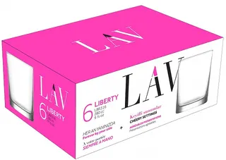 Lav Gläser „Liberty“, 6er-Set