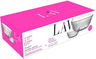 Lav Schalen-Set „Alinda“, 7-teilig