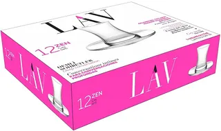 Lav Teegläser „Zen“, 12er-Set