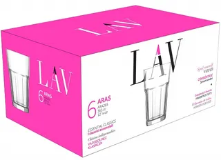 Lav Gläser „Aras“, 6er-Set