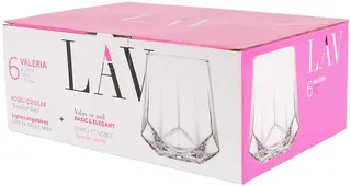 Lav Gläser „Valeria“, 6er-Set