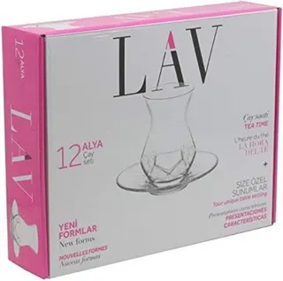Lav Teegläser „Alya“, 12er-Set