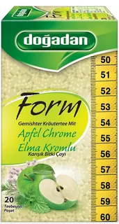 Doğadan Form Kräutertee Apfel mit Chrom