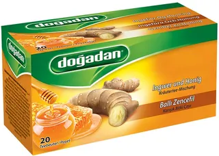 Doğadan Ingwertee mit Honig