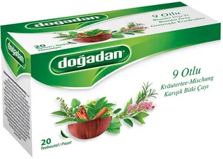 Doğadan Neun-Kräuter-Tee