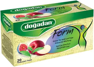 Doğadan Form Grüner Tee Apfel & Feige