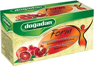 Doğadan Form Kräutertee Granatapfel & Blutorange