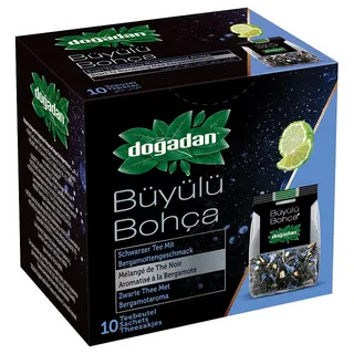 Doğadan Büyülü Bohça Schwarzer Tee Bergamotte