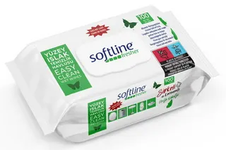 Softline Feuchte Reinigungstücher mit Essig & Natron