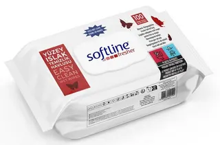 Softline Feuchte Reinigungstücher Blütenfrische