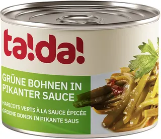 Tada grüne Bohnen in Olivenöl