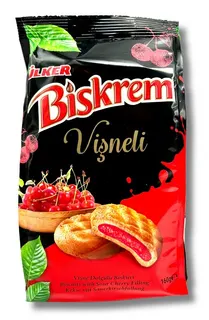 Biskrem Kekse Sauerkirsche