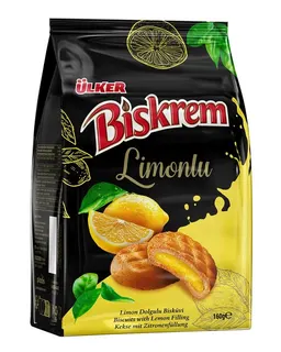 Biskrem Kekse Zitrone