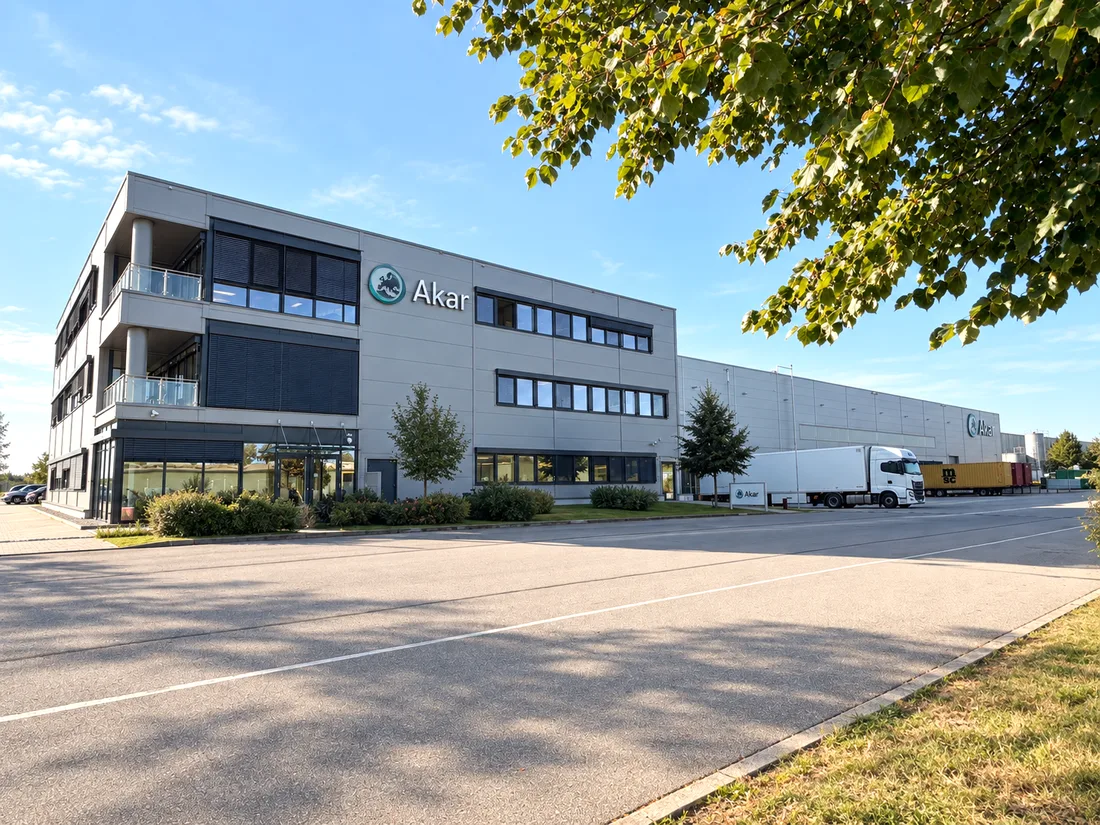 Die AKAR Zentrale in Langenbach bei München